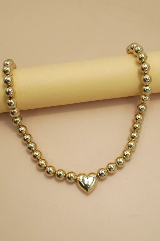 Chunky Heart Necklace