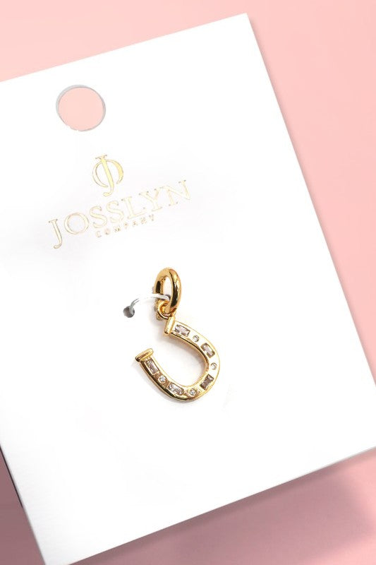 Charm - 18 K Real Gold Dipped with Spring Ring Clamp
