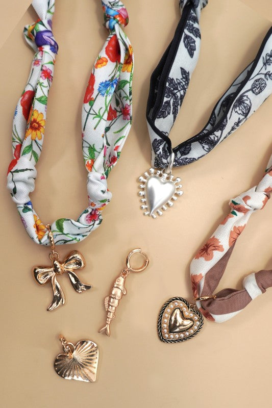 Charms For Scarf Necklace