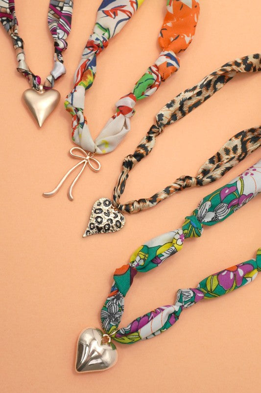 Handmade Scarf Necklace