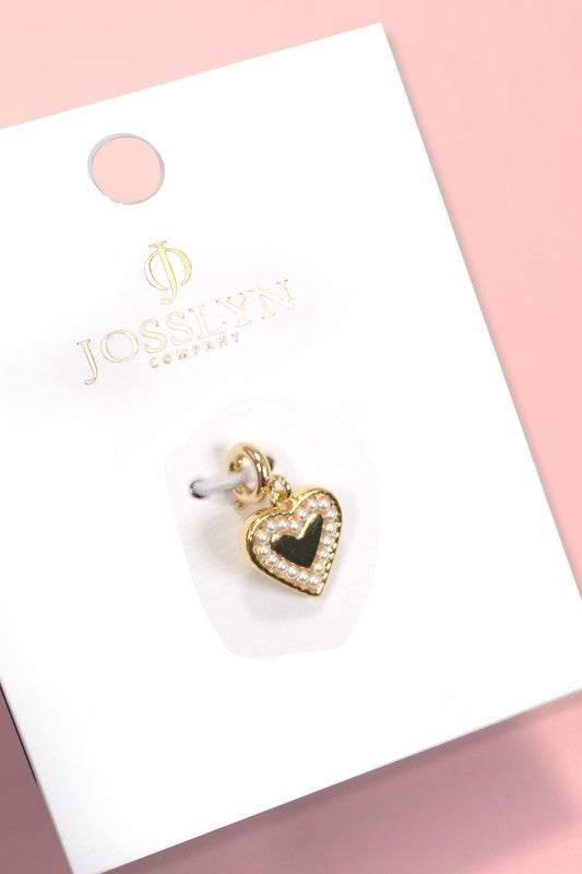Charm - 18 K Real Gold Dipped with Spring Ring Clamp
