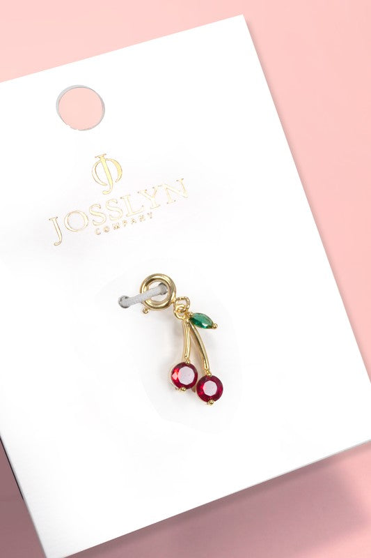 Charm - 18 K Real Gold Dipped with Spring Ring Clamp