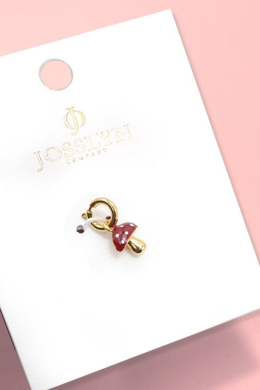 Charm - 18 K Real Gold Dipped with Spring Ring Clamp